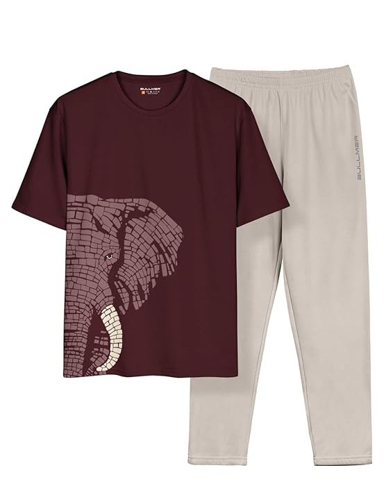 Trendy Clothing Set with Oversized T-Shirt & Pants Co-ords for Men