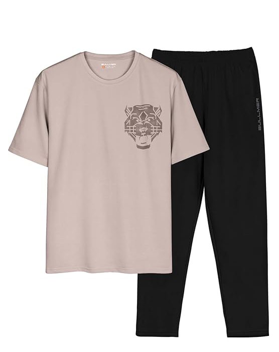 Trendy Clothing Set with Oversized T-Shirt & Pants Co-ords for Men