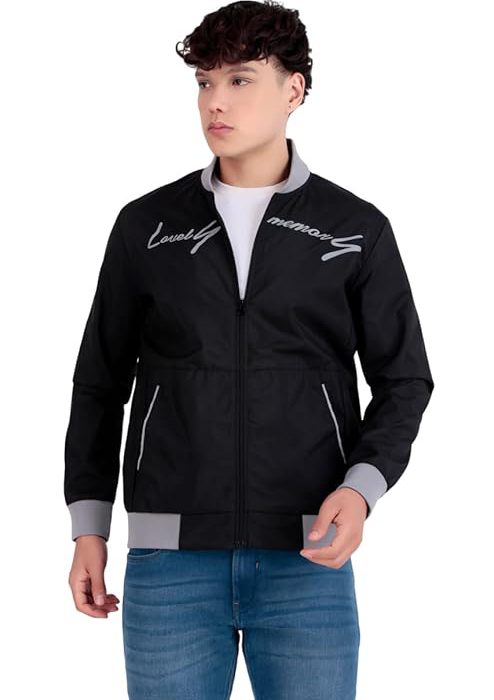 Men's Regular Fit Zip-Up Casual Jacket for MENS || Bomber Jacket for Men || Latest Stylish Jacket For Men ||Men's Regular Fit Zip-Up Casual jacket|| bomber jacket for men