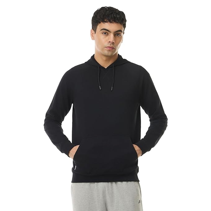 Boldfit Hoodies for Man Hooded Sweatshirt for Man high Neck Hoodie for Men Solid Sweatshirts for Men Winter Hoodie for Boys Sweatshirt with Hoodies high Neck Drawstring Hooded Sweat Shirt