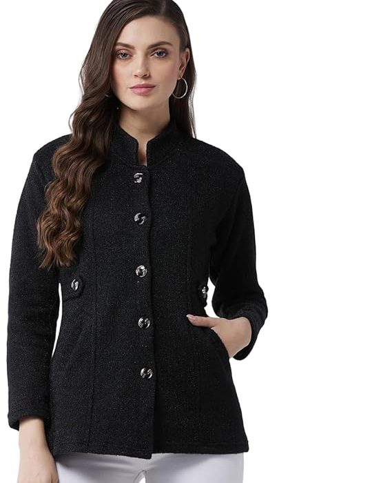 Women's Long Winter Acrylic Blend Sweater
