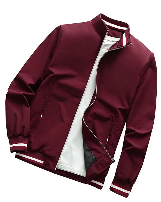 Men's Regular Fit Zip-Up Casual Jacket for MENS || Bomber Jacket for Men || Latest Stylish Jacket For Men ||Men's Regular Fit Zip-Up Casual jacket|| bomber jacket for men