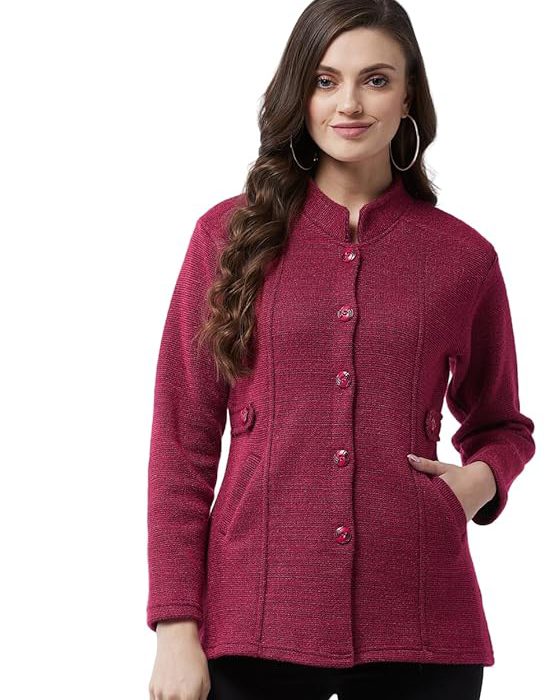 Women's Long Winter Acrylic Blend Sweater