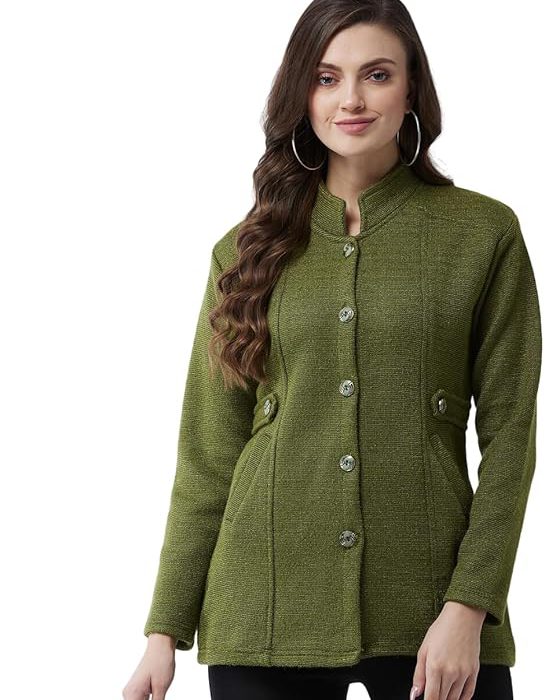 Women's Long Winter Acrylic Blend Sweater