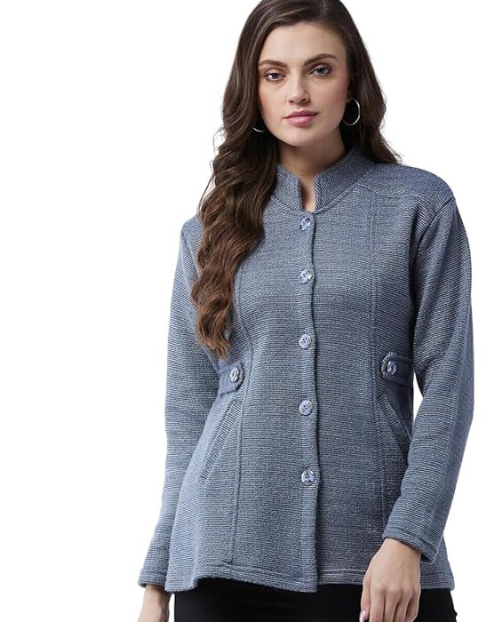 Women's Long Winter Acrylic Blend Sweater