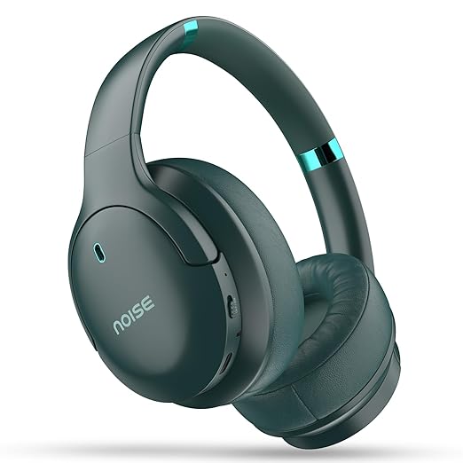 Noise Airwave Max 4 Wireless Over Ear Headphones with 70H Playtime, ENC, 40mm Driver, Low Latency(up to 40ms), Dual Pairing, BT v5.4 (Tropical Teal)